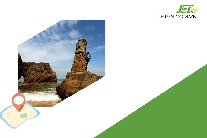 Bãi Đá Nhảy - Tuyệt tác thiên nhiên từ những tảng đá độc đáo