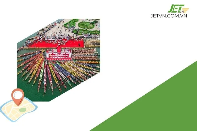 Sông Kiến Giang - Văn hóa lễ hội đua thuyền và Hò khoan