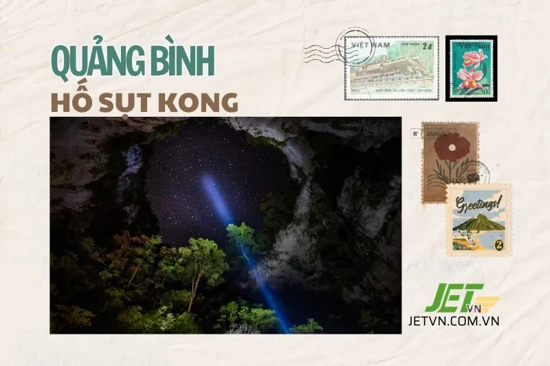 Hố sụt Kong Quảng Bình: Khám phá điểm đến mạo hiểm độc đáo